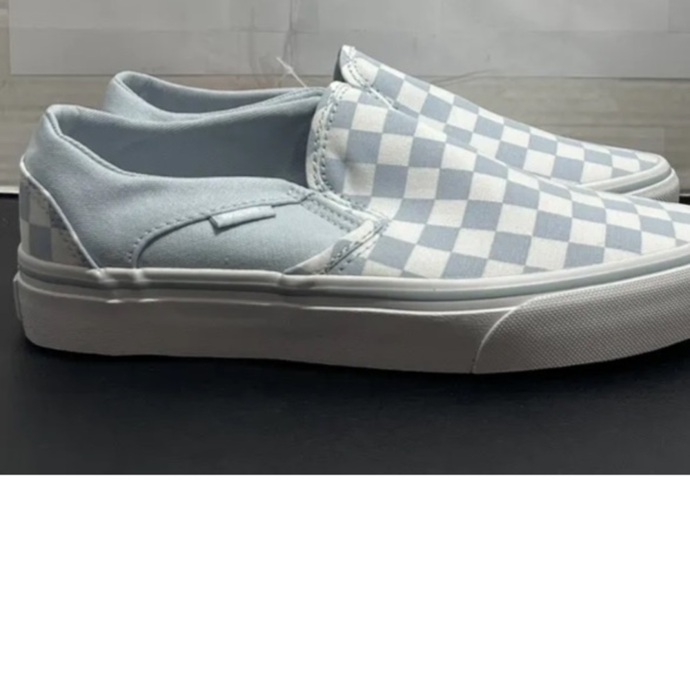 Vans “Off the Wall” checker board slip-in sneakers